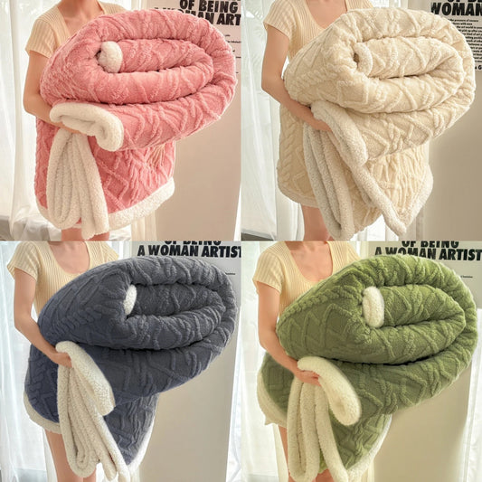 Couverture pondéré en fausse fourrure 3kg