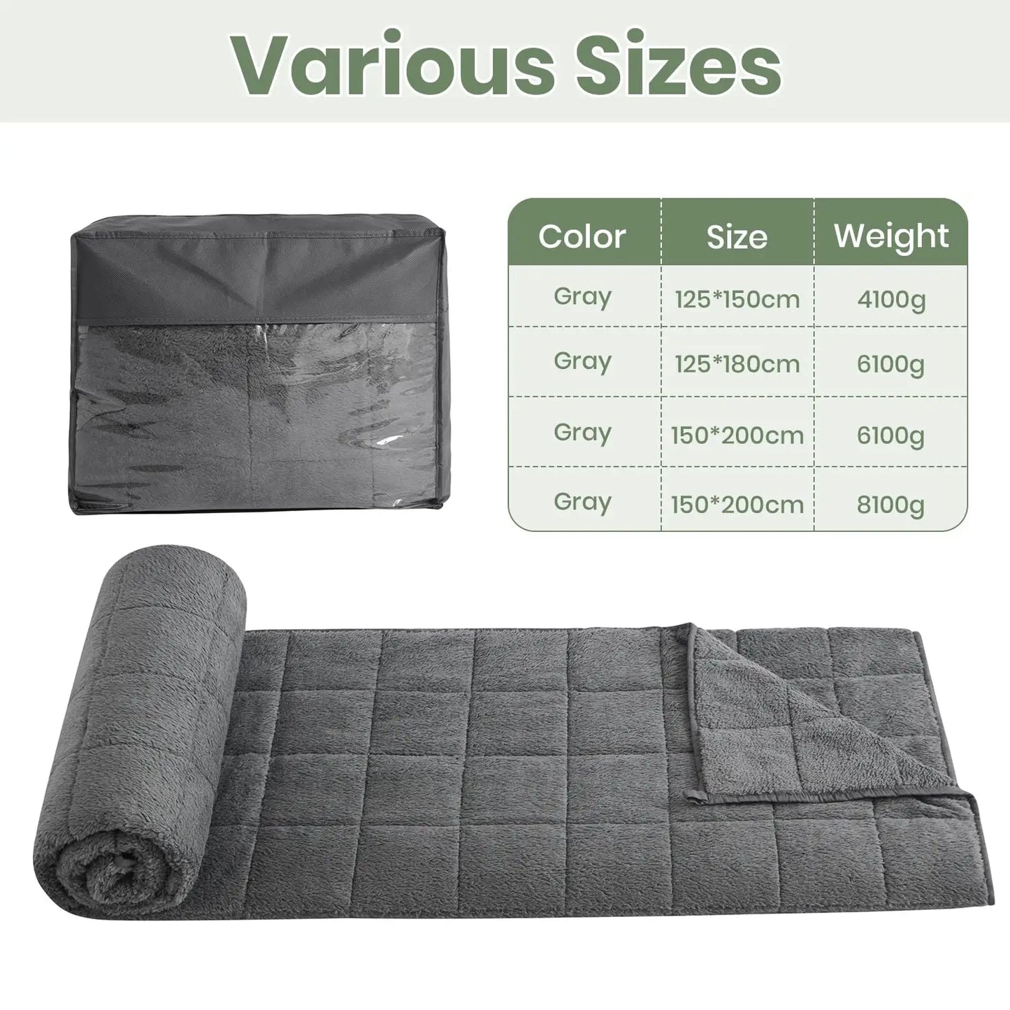 Couverture pondérée 8 kg