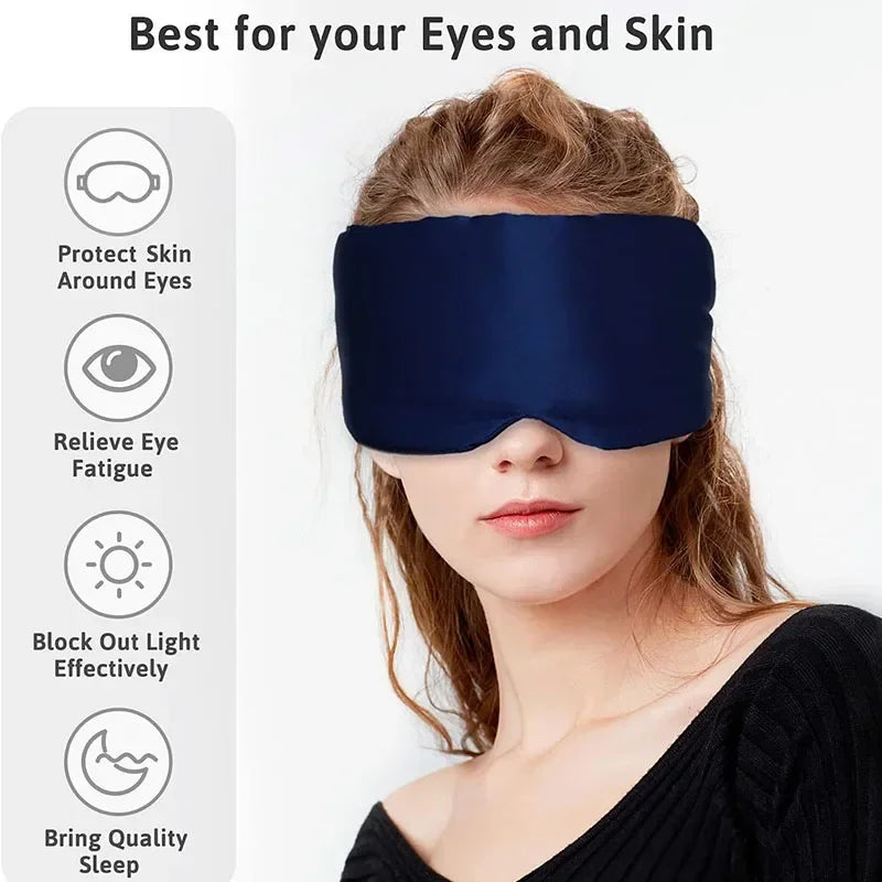 Masque pour les yeux en soie