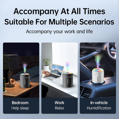 Diffuseur d’Huiles Essentielles Ultrasonique Alesia - Sérénité & Atmosphère Naturelle